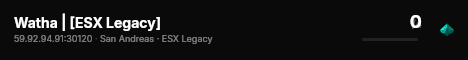 Watha | [ESX Legacy] live status badge