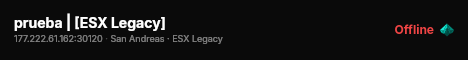 prueba | [ESX Legacy] live status badge
