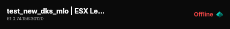 test_new_dks_mlo | ESX Legacy Server live status badge