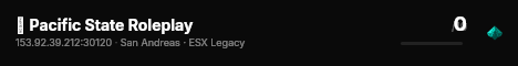 🏝️ Pacific State Roleplay live status badge
