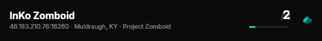 InKo Zomboid live status badge