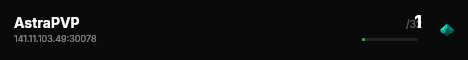 AstraPVP live status badge