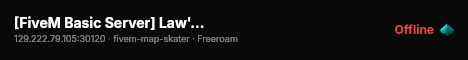 [FiveM Basic Server] Law's Media Hub live status badge