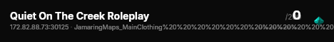 Quiet On The Creek Roleplay live status badge