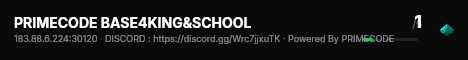 PRIMECODE BASE4KING&SCHOOL live status badge