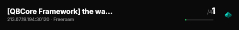 [QBCore Framework] the way rp live status badge
