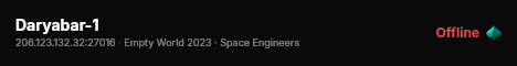 Daryabar-1 live status badge