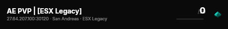 AE PVP | [ESX Legacy] live status badge