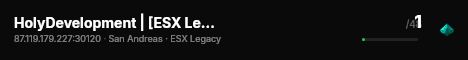 HolyDevelopment | [ESX Legacy] live status badge