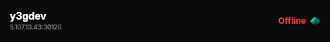 y3gdev live status badge