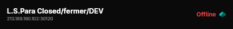 L.S.Para Closed/fermer/DEV live status badge