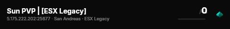 Sun PVP | [ESX Legacy] live status badge