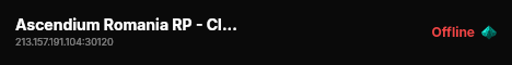 Ascendium Romania RP - Closed Beta live status badge