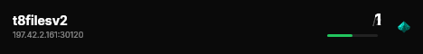 t8filesv2 live status badge