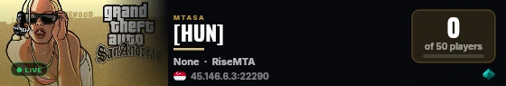 [HUN] live status badge