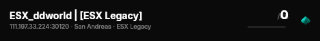 ESX_ddworld | [ESX Legacy] live status badge