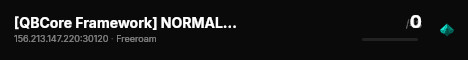 [QBCore Framework] NORMAL...! live status badge