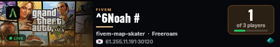 ^6Noah # live status badge