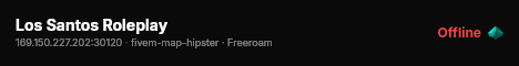 Los Santos Roleplay live status badge