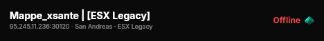 Mappe_xsante | [ESX Legacy] live status badge