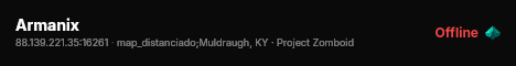 Armanix live status badge