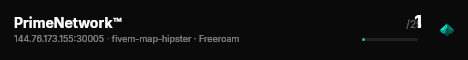 PrimeNetwork™ live status badge