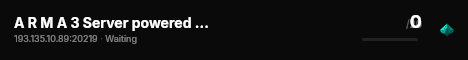 A R M A 3 Server powered by Host-Unlimited.de live status badge