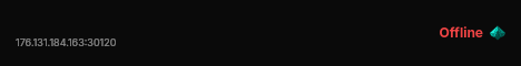   live status badge