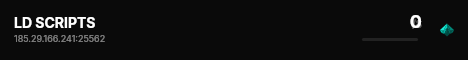 LD SCRIPTS live status badge