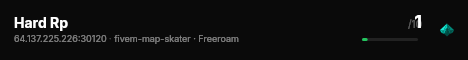Hard Rp live status badge