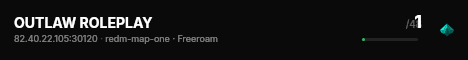 OUTLAW ROLEPLAY live status badge
