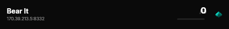 Bear It live status badge