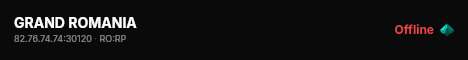 GRAND ROMANIA live status badge