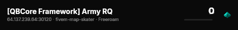 [QBCore Framework] Army RQ live status badge
