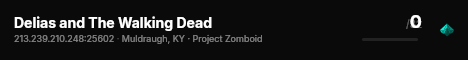 My PZ Server live status badge