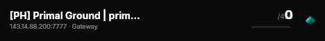 IsleServer live status badge