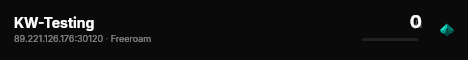 KW-Testing live status badge
