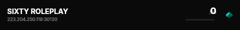 SIXTY ROLEPLAY live status badge