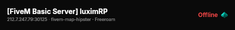 [FiveM Basic Server] luximRP live status badge
