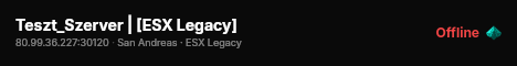 Teszt_Szerver | [ESX Legacy] live status badge