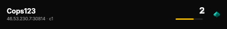 Cops123 live status badge