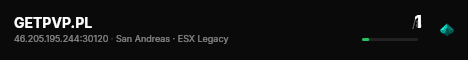 GETPVP.PL live status badge