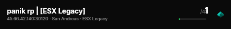 panik rp | [ESX Legacy] live status badge