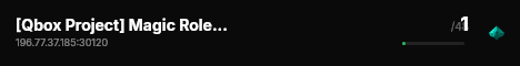 [Qbox Project] Magic Role play S1 live status badge