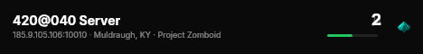 420@040 Server live status badge