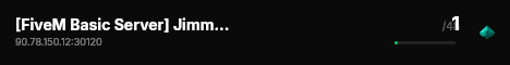 [FiveM Basic Server] Jimmu's server live status badge