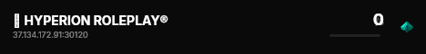 ⭐ HYPERION ROLEPLAY® live status badge