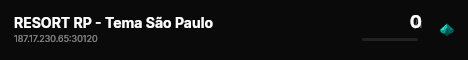 RESORT RP - Tema São Paulo live status badge