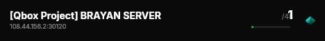 [Qbox Project] BRAYAN SERVER live status badge