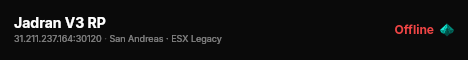 Jadran V3 RP live status badge